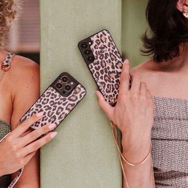 Dutchies Coque avec porte-cartes Apple iPhone 15 - Leo