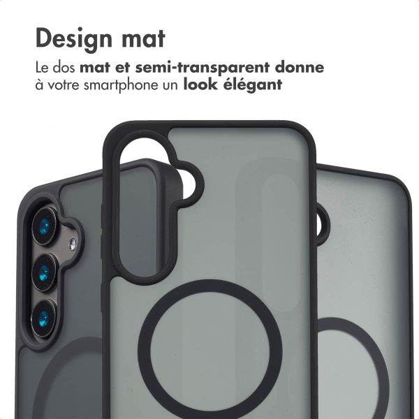 imoshion Coque Color Guard avec MagSafe Samsung Galaxy S24 - Noir