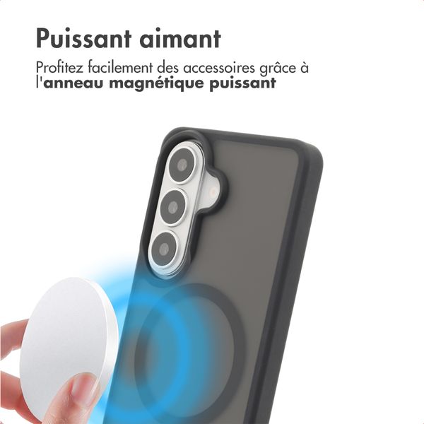 imoshion Coque Color Guard avec MagSafe Samsung Galaxy S26 - Noir