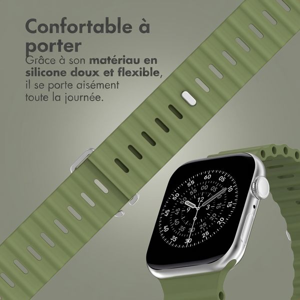 Accezz Bracelet Ocean Apple Watch | 38/40/41/42 mm - Khaki