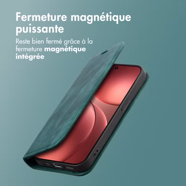imoshion Étui de téléphone portefeuille Slim Oppo Find X9 - Vert