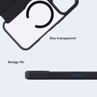 imoshion Bookcase transparente avec MagSafe Apple iPhone 17 Pro - Noir