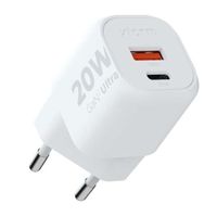 Xtorm Chargeur rapide | Ultra Wall Charger GaN2 - USB-C 20 Watt + USB-A 18 Watt