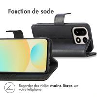 imoshion Étui de télephone portefeuille OnePlus 15 - Noir