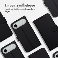 Accezz Étui de télephone Wallet Apple iPhone Air - Noir