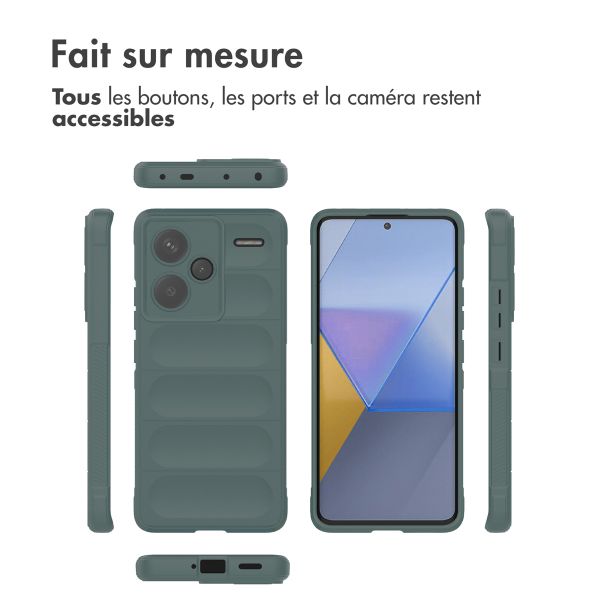 imoshion EasyGrip Backcover Xiaomi Redmi Note 13 Pro Plus (5G) - Vert foncé