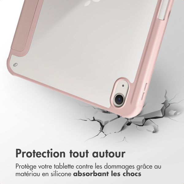 imoshion Coque tablette Origami iPad 10 (2022) 10.9 pouces - Rose