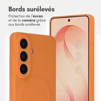 imoshion Coque Couleur avec MagSafe Samsung Galaxy S26 Plus - Orange