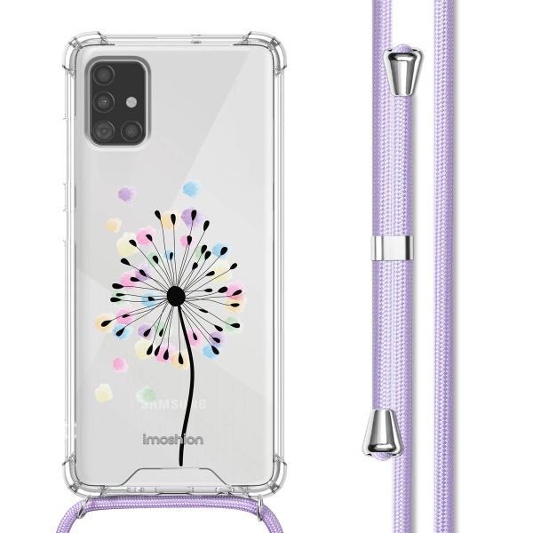 imoshion Coque Design avec cordon Samsung Galaxy A51 - Sandstone Dandelion