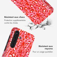 Selencia Coque arrière Vivid Tough Samsung Galaxy S25 - Wild Spots Lipstick