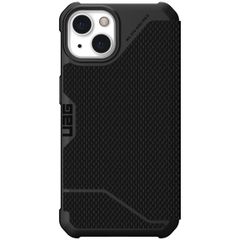UAG Etui de téléphone portefeuille Metropolis Apple iPhone 13 - Kevlar Black