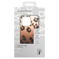 iDeal of Sweden Coque arrière Mirror Apple iPhone 16 Pro Max - Leo Ombre