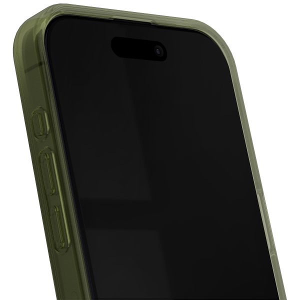 iDeal of Sweden Coque Clear Apple iPhone 15 Pro - Khaki