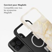 Selencia Coque arrière Vivid avec MagSafe Apple iPhone 17 Pro Max - Golden Beige Marble
