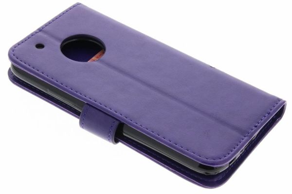 Etui de téléphone Fleurs de Trèfle Motorola Moto G5 Plus