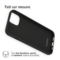 imoshion Coque Couleur Apple iPhone 14 - Noir