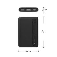 dbramante1928 re-charge | Batterie externe 5.000 mAh - Noir