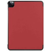 imoshion Coque tablette Trifold iPad Pro 12.9 (2018/2020/2021/2022) - Rouge