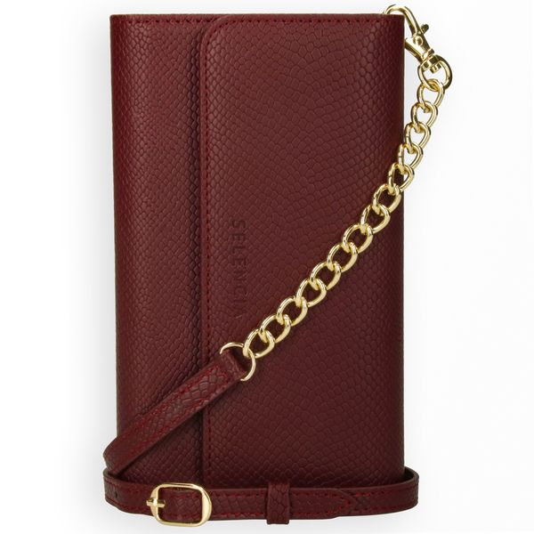 Selencia Serpent Clutch amovible Tierra iPhone 11 Pro - Rouge