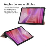 imoshion Coque tablette Trifold Lenovo Tab (2025) - Rose Gold