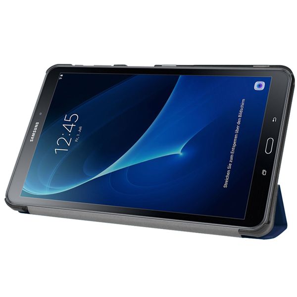 imoshion Coque tablette Trifold Samsung Galaxy Tab A 10.1 (2016) - Bleu foncé