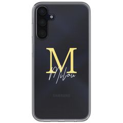 Coque avec votre propre photo et/ou texte Samsung Galaxy A15 (5G/4G) - Letter