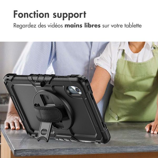 Accezz Coque arrière Defender XT Lenovo Idea Tab - Noir