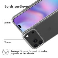 Accezz Coque Xtreme Impact Apple iPhone 17 Pro Max - Transparent