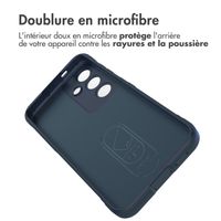 imoshion Coque arrière EasyGrip Samsung Galaxy S24 - Bleu foncé