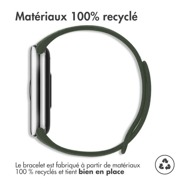 imoshion Bracelet en silicone Xiaomi Smart Band 8 / 9 - Vert foncé