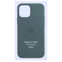 Apple Coque en silicone MagSafe Apple iPhone 12 (Pro) - Cypress Green