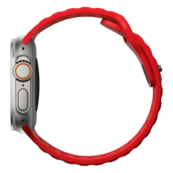 Nomad Bracelet Sport FKM Apple Watch Series 1-10 / SE / Ultra (2) - 42/44/45/46/49 mm - Night Watch Red