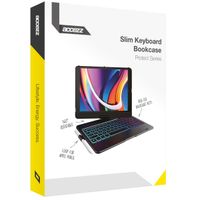 Accezz Étui de tablette Clavier QWERTY iPad 10.2 pouces (2019/2020/2021) / iPad Pro 10.5 (2017) - Noir