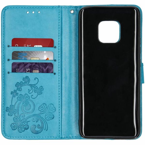 Etui de téléphone Fleurs de Trèfle Huawei Mate 20 Pro