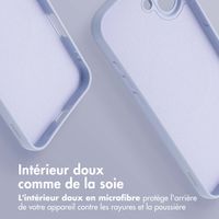 imoshion Coque Couleur avec MagSafe Apple iPhone 16 - Lila / Lilac
