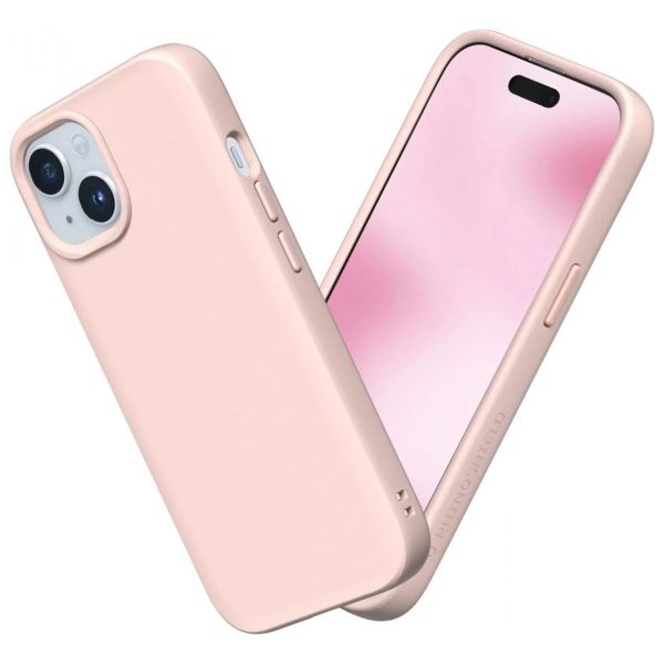 RhinoShield Coque SolidSuit iPhone 15 Plus - Blush Pink