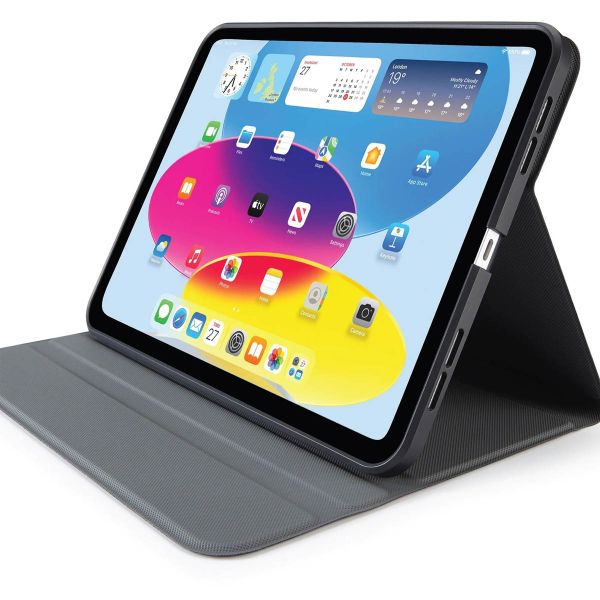 Pipetto Origami No5 Rotating Folio Case Apple iPad Air 13 pouces (2025) M3 / (2024) M2 - Noir