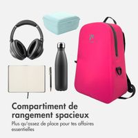 imoshion Sac à dos Hermétique et Étanche 20L - Grand - Rose vif