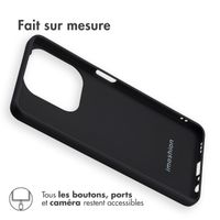 imoshion Coque Couleur Oppo A40 / A40M / A60 5G - Noir