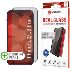 Displex Protection d'écran en verre trempé Privacy Apple iPhone 12 (Pro)