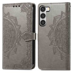 imoshion Etui de téléphone portefeuille Mandala Samsung Galaxy S23 - Gris