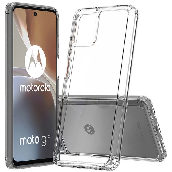 Accezz Coque Xtreme Impact Motorola Moto G32 - Transparent