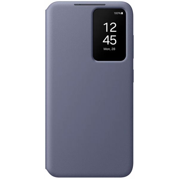 Samsung Original Coque S View Galaxy S24 - Violet