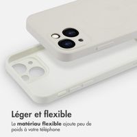 imoshion Coque Couleur avec MagSafe Apple iPhone 13 Mini - Beige