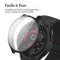 imoshion Coque rigide à couverture complète Samsung Galaxy Watch 6 - 44 mm - Noir
