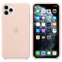 Apple Coque en silicone Apple iPhone 11 Pro Max - Pink Sand