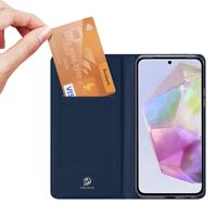 Dux Ducis Étui de téléphone Slim Samsung Galaxy A36 / A56 - Bleu foncé