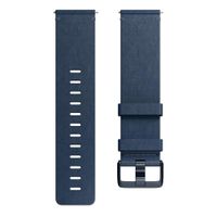 Fitbit Bracelet Leather Fitbit Versa / Versa 2 / Versa Lite - Midnight