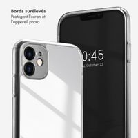 Selencia Coque Mirror iPhone 11 - Coque avec miroir - Argent