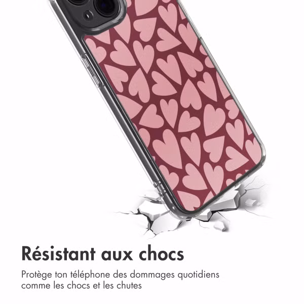 imoshion Coque Design Apple iPhone 14 - Hearty Blush